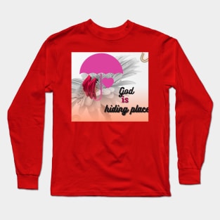 God is a hiding place Long Sleeve T-Shirt